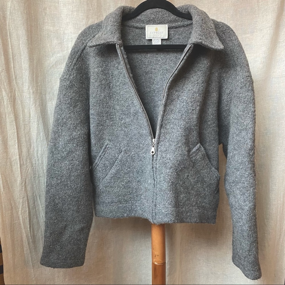 Express Tricot Vintage Wool Jacket